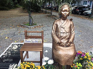 Gedenken „Trostfrauen“ Statue  Berlin