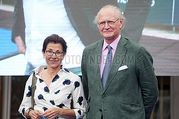 Iffezheim  Deutschland  Dr. Stefan Oschmann  Unternehmer  mit Ehefrau Shapar