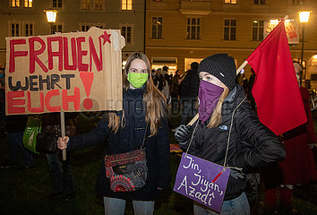 Internationaler Tag gegen Gewalt an Frauen: Demo in München