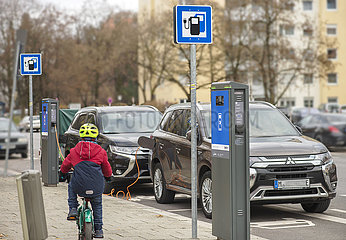 E-Ladestationen in Muenchen  November 2020