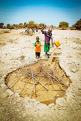 Wassernot auf dem Land in Burkina Faso (Archivbild)