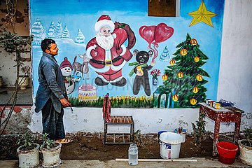 Weihnachten in Pakistan in der katholischen Enlave Khushpur