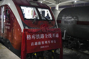 CHINA-XINJIANG-QINGHAI-RAILWAY-OPERATION (CN) CHINA-XINJIANG-QINGHAI-RAILWAY-OPERATION (CN)