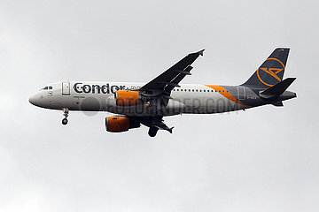 Hannover  Deutschland  A320 der Fluggesellschaft Condor