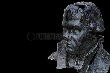 CGI-Visualisierung: Portrait: Martin Luther