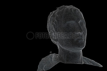 CGI-Visualisierung: Portrait: Caligula