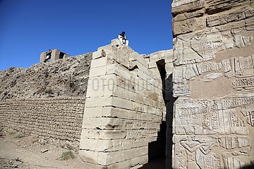 ÄGYPTEN-LUXOR-Karnak-Tempel