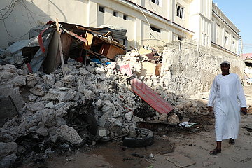 SOMALIA-MOGADISHU-SUICIDE Autobombenanschlag