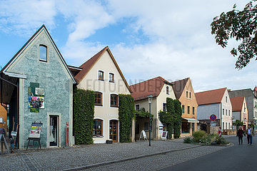 Radebeul  Deutschland - Hauser im Dorfkern von Koetzschenbroda