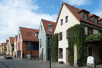 Radebeul  Deutschland - Hauser im Dorfkern von Koetzschenbroda