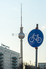 Berlin  Deutschland - Fahrradstadt Berlin