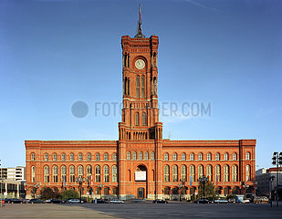 Berlin  Deutschland - Das Rote Rathaus