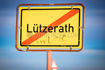 Dorf Lützerath wird Opfer des Garzweiler Tagebaus der RWE
