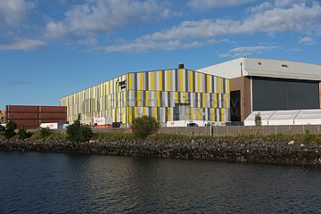 Grossbritannien  Nordirland  Belfast - Titanic Studios  eines der groessten Filmstudios Europas  dort wo einst die Titanic gebaut wurde