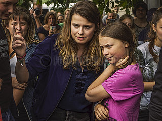Greta Thunberg attends Berlin Fridays for Future protests