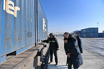 CHINA-JILIN-CHANGCHUN-EUROPE Güter Zugverkehr (CN)