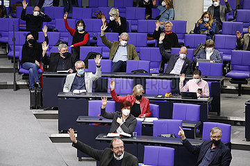 Debatte im Bundestag zum Thema: Epidemische Lage von nationaler Tragweite