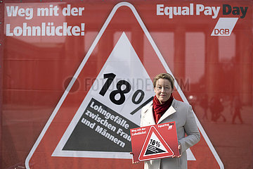 Franziska Giffey  Equal Pay Day