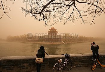 CHINA Beijing-WEATHER-Staub (CN)