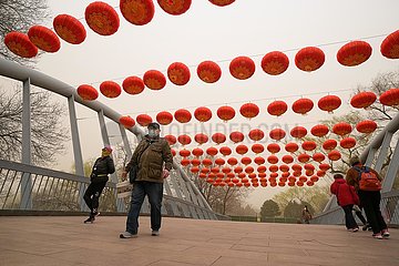 CHINA Beijing-WEATHER-Staub (CN)