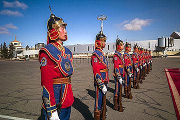 Soldaten der Ehrengarde
