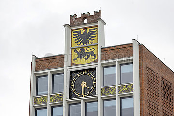 Rathaus  Dueren  Nordrhein-Westfalen  Deutschland