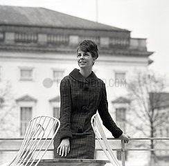 Berlin  DDR  Sabine Bergmann-Pohl im Portrait