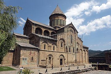Mzcheta  Georgien  die Swetizchoweli-Kathedrale