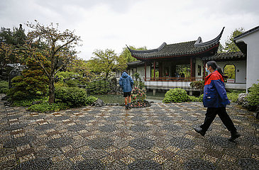 KANADA-VANCOUVER-DR. Sun Yat-sens Classical Chinese Garden-WIEDERERöFFNUNG