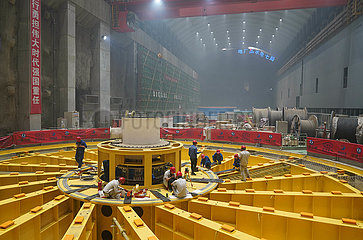 # CHINA-YUNNAN-BAIHETAN WASSERKRAFTWERK-CONSTRUCTION (CN) # CHINA-YUNNAN-BAIHETAN WASSERKRAFTWERK-CONSTRUCTION (CN)