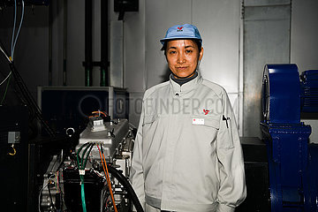 CHINA-MAY DAY-nordöstliche Region-Modell Arbeiter (CN)
