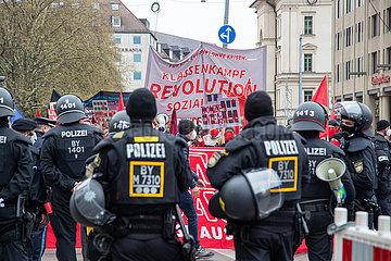 Revolutionärer 1. Mai Demo in München