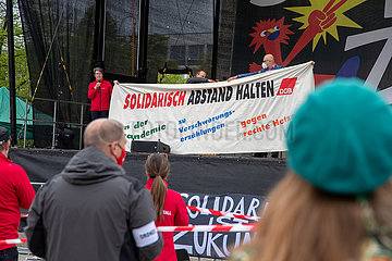 1. Mai Gewerkschaftsdemo in München