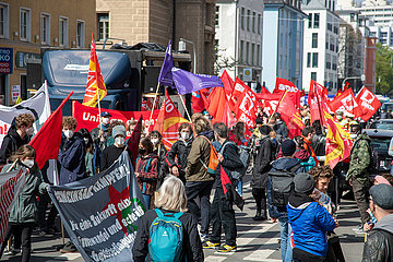 1. Mai Gewerkschaftsdemo in München