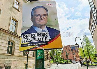 Wahlplakat zur Landtagswahl in Sachsen-Anhalt 2021