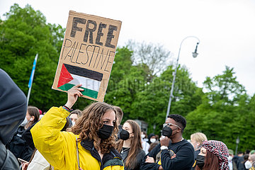 Free Palestine / Save Sheikh Jarrah Kundgebung in München