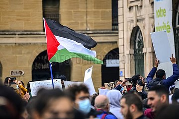 Proteste gegen israelische Politik  Marseille