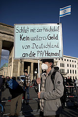 Pro-Israel-Demonstration  Berlin