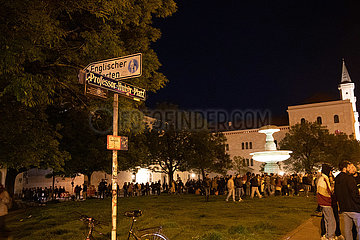 Partynacht in München