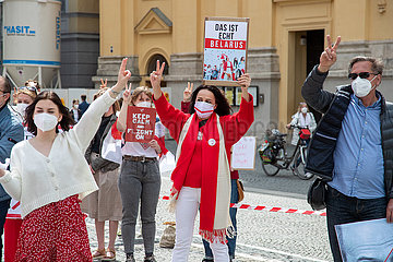München: Belarussen demonstrieren gegen Lukaschenko