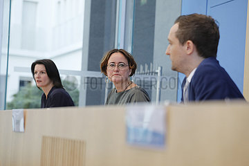 Irene Mihalic  Martina Renner  Benjamin Strasser - Bundespressekonferenz zum Thema: Gemeinsames Sondervotum zum Fall Amri