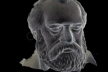 CGI Visualisierung: Karl Marx