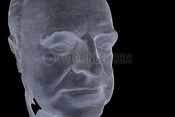 CGI Visualisierung: Helmut Kohl