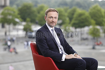 ARD-Sommerinterview mit Christian Lindner  Bundesvorsitzender der FDP