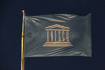 Deutschland  Bremen - UNESCO-Fahne