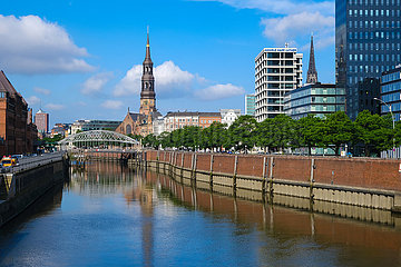 Speicherstadt  Hamburg  Deutschland  Europa