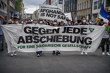 München: Demonstration gegen Abschiebungen
