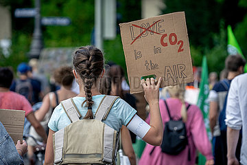 Fridays for Future Demonstration in München