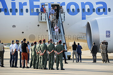 Spanien-Madrid-Afghans-Spanier-Evakuierung-Halte
