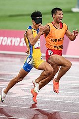 (Tokyo2020) Japan-Tokyo-Paralympics-Athletics-Herren 100m-T11-Finale